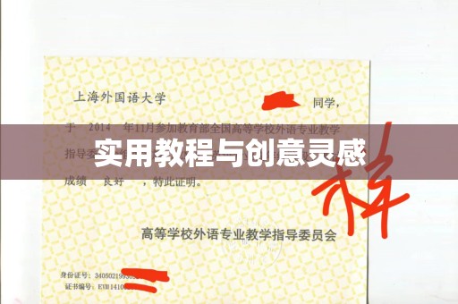 丽水实用教程与创意灵感