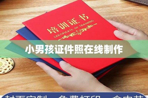 丽水小男孩证件照在线制作